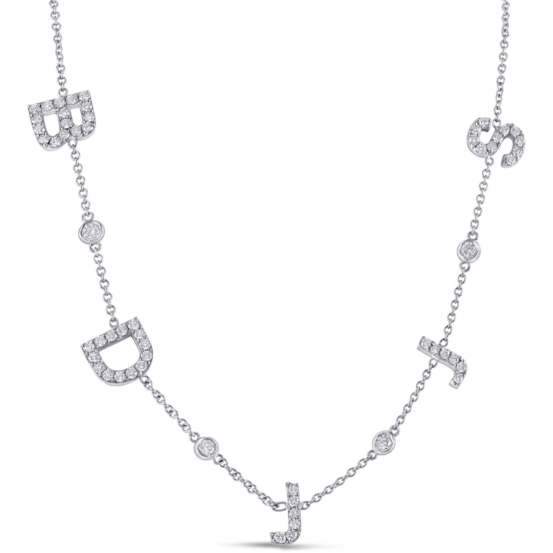 Endless Love Personalised Diamond Pendant Necklace