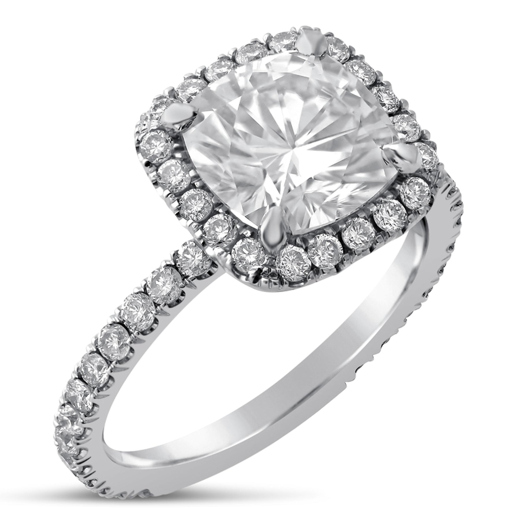 Charles winston moissanite rings discount
